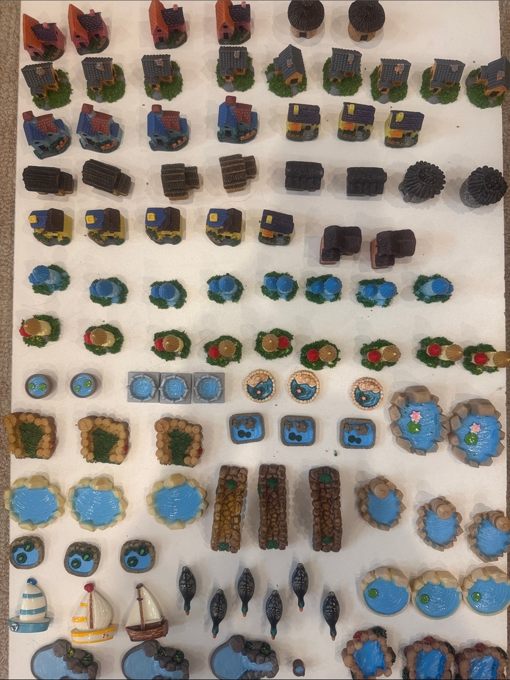 Amazon Miniature Fairy Tale Gnome Village and Water Accessory Set
